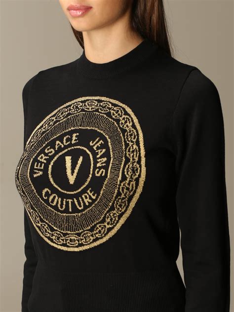 versace jeans couture pullover damen|Versace Jeans Couture shirt women's.